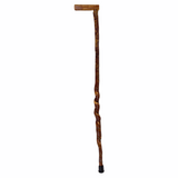 Natural Spiral Vine Twisted Wood Walking Cane - 36" Vine Twist Canes - Tophatter Daily Deals