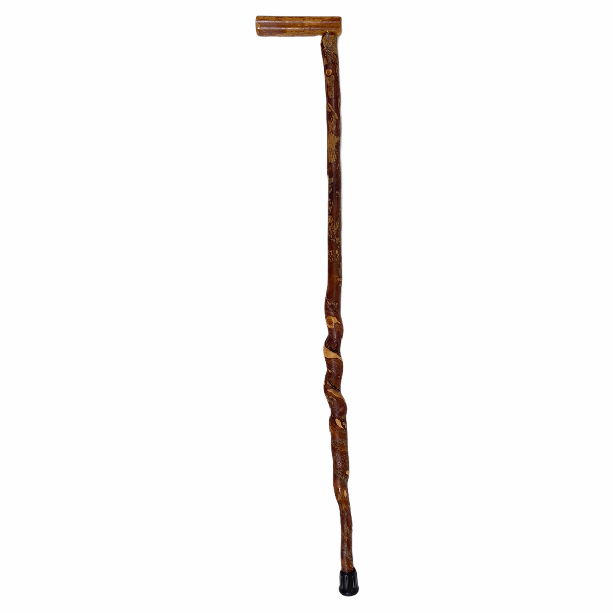 Natural Spiral Vine Twisted Wood Walking Cane - 36" Vine Twist Canes - Tophatter Daily Deals