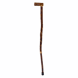Natural Spiral Vine Twisted Wood Walking Cane - 34.5" Vine Twist Canes - Tophatter Daily Deals