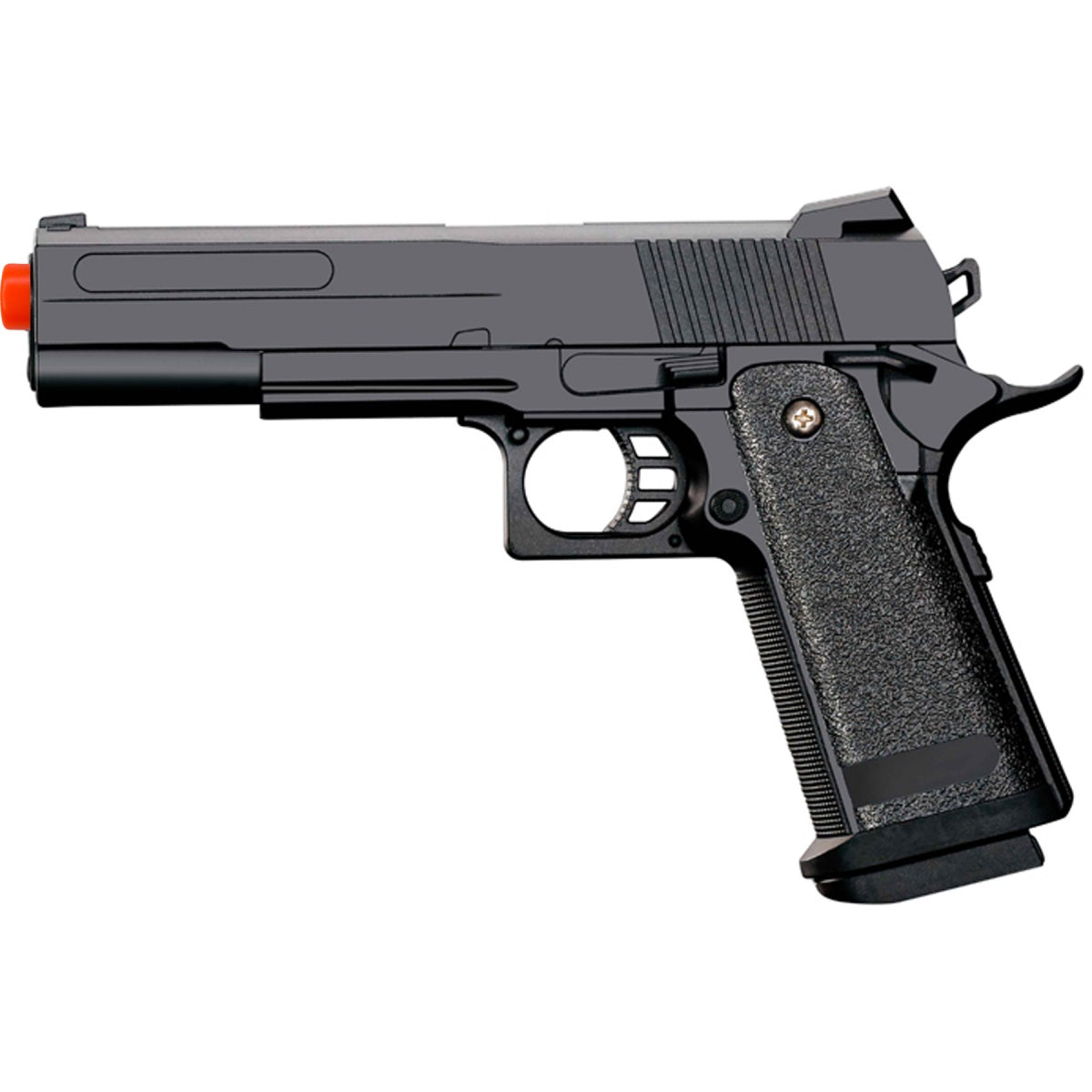 2011 Metal Alloy Series Spring Airsoft Pistol - TOPHATTER'S ARMORY DEALS Collectible Weapons - Tophatter Daily Deals