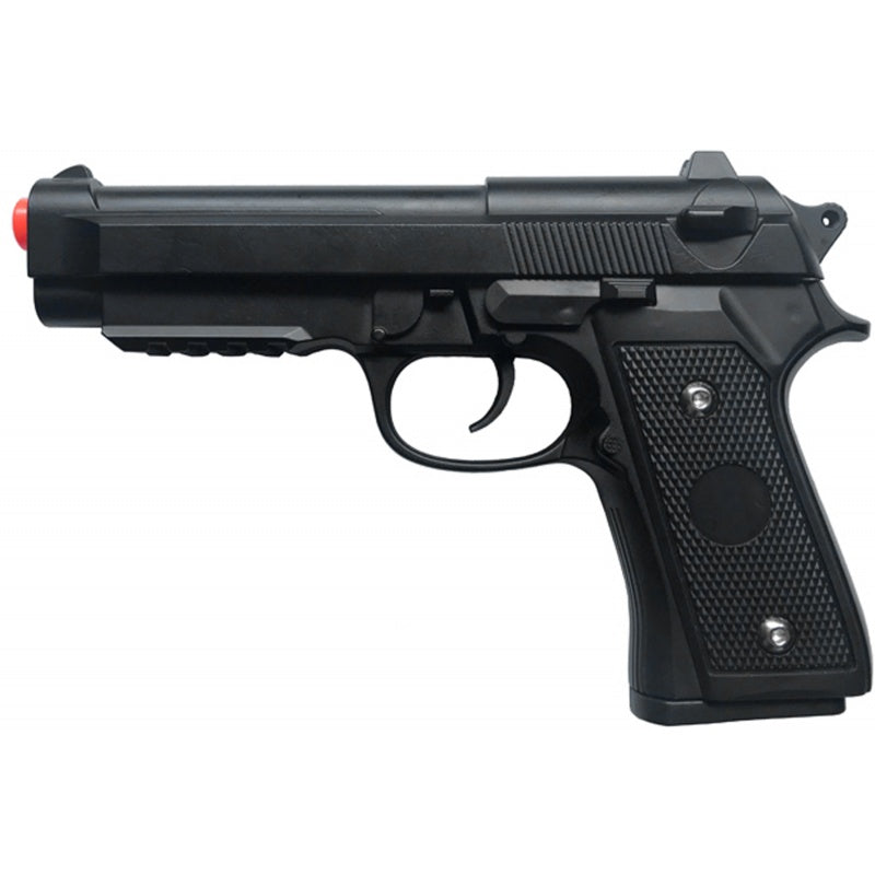 M9 Metal Alloy Heavyweight Series Airsoft Spring Pistol - Tophatter's Inc. Weapons Store Online Collectible Weapons - Tophatter Daily Deals