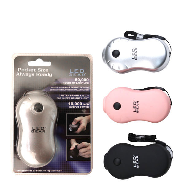 Pack Of 3 LED Crank Light and Emergency Rescuer Tool - Tophatter's Guns'N'Weapons Store Collectible Weapons - Tophatter Daily Deals