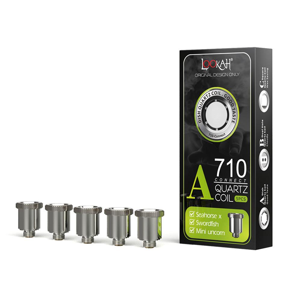 Lookah Seahorse X 710 Connect Quartz Coil | Dish Atomizers & Coils - Tophatter Daily Deals