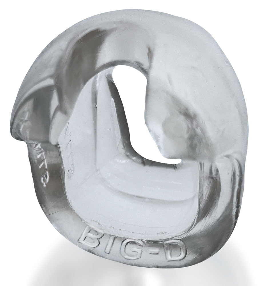 Big D Shaft Grip Cock Ring Clear > Cock Ring > Single - Tophatter Daily Deals