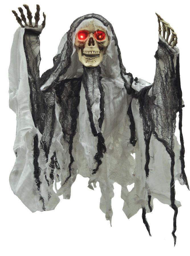 35" Skeleton Hanging Reaper Prop Halloween Skeleton Decorations - Tophatter Daily Deals