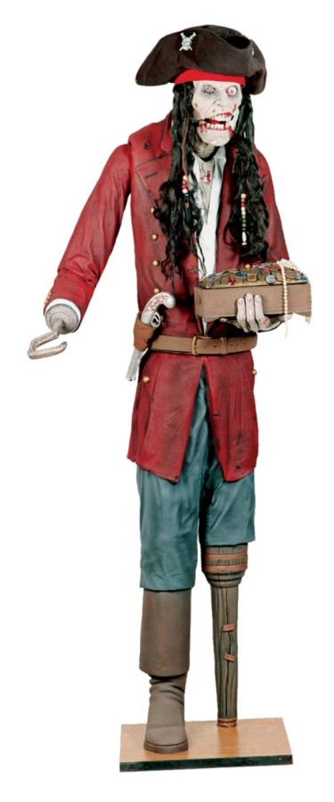 Capt Flog Em Animated Prop Halloween Animatronics - Tophatter Daily Deals