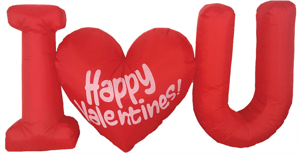 4' Inflatable Valentines Day with LED Light Halloween Inflatable Decorations - Tophatter Daily Deals