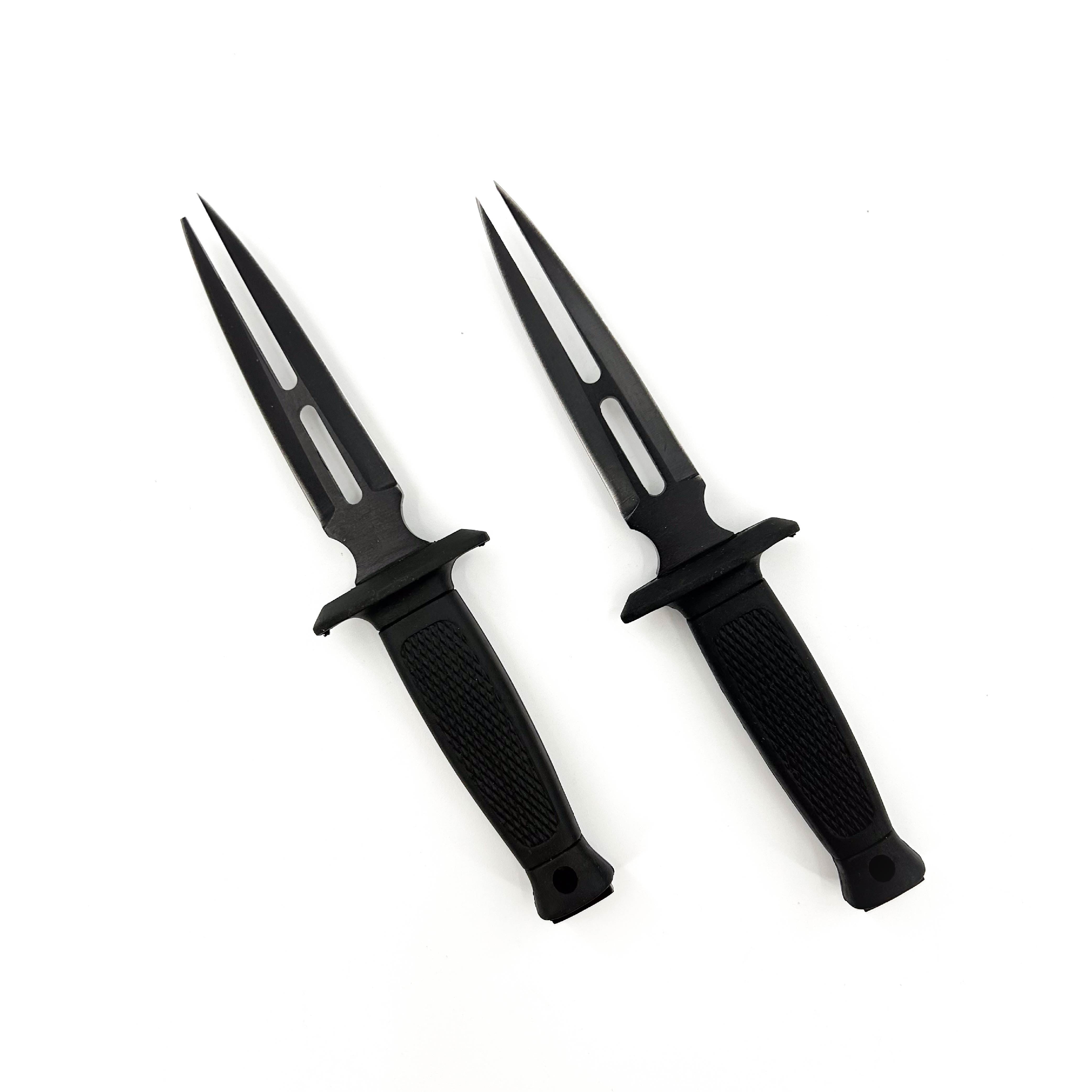 Valor Forked Blade Boot Knife Set knives - Tophatter Daily Deals