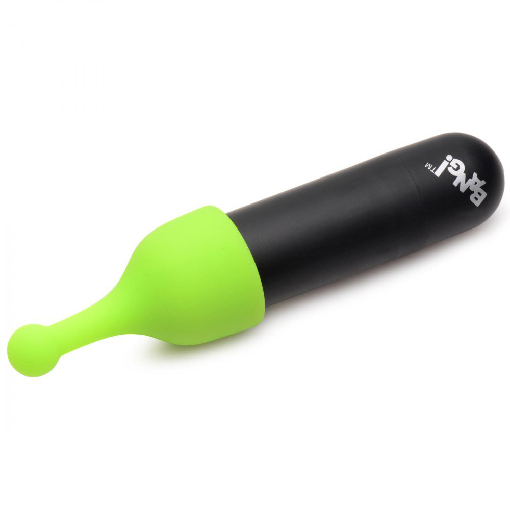 Bang! Bullet Vibrator with 4 Glow-in-the-Dark Attachments, Waterproof Silicone, 7 Vibration Patterns > Vibrators > Mini Vibrators - Tophatter Daily Deals