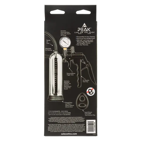 Peak Magnified Gauged Pump System – Silicone Cock and Ball Enhancer Pump > Pumps > Penis Pumps Performance - Tophatter Daily Deals