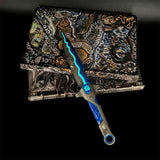 Metal VCT Knife Life Size Replica Luminous Version Blue VCT Knife weapon fan art - Tophatter Daily Deals