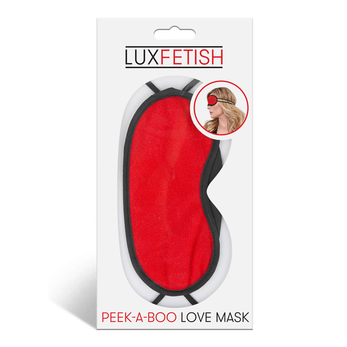 Peek-a-Boo Love Mask Black Velvet Soft Sensation > Bondage Gear > Blindfolds - Tophatter Daily Deals