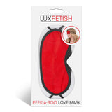 Peek-a-Boo Love Mask Black Velvet Soft Sensation > Bondage Gear > Blindfolds - Tophatter Daily Deals