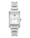 Versace Tonneau Bracelet Watch Stainless Steel Watches - Tophatter Daily Deals