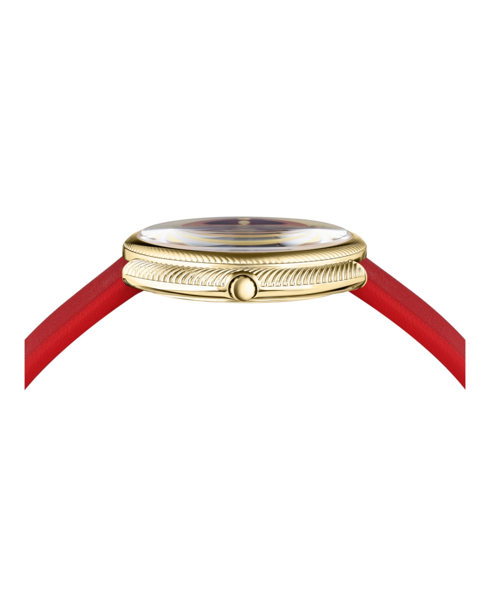 Versace Thea Leather Watch Watches - Tophatter Daily Deals