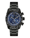 Versace V-Ray Chronograph Watch Black Watches - Tophatter Daily Deals