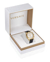 Versace Hellenyium Chrono Leather Watch Watches - Tophatter Daily Deals