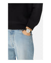 Versace Hellenyium Chrono Leather Watch Watches - Tophatter Daily Deals