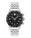 Versace Hellenyium Chrono Bracelet Watch Stainless Steel Watches - Tophatter Daily Deals