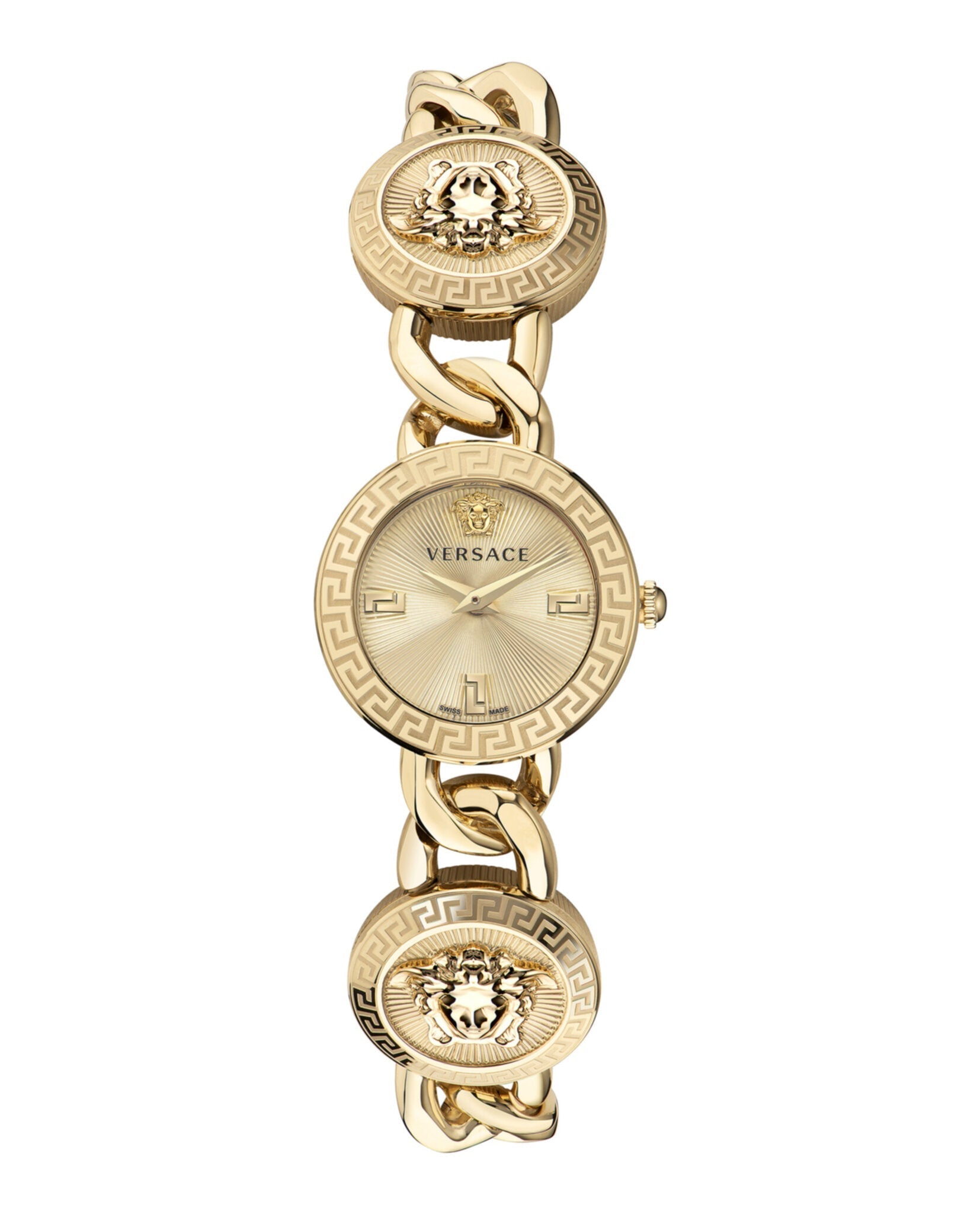 Versace Stud Icon Bracelet Watch Gold Watches - Tophatter Daily Deals