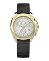 Versace Medusa Chrono Leather Watch Two Tone Watches - Tophatter Daily Deals