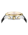 Versace Medusa Chrono Leather Watch Watches - Tophatter Daily Deals