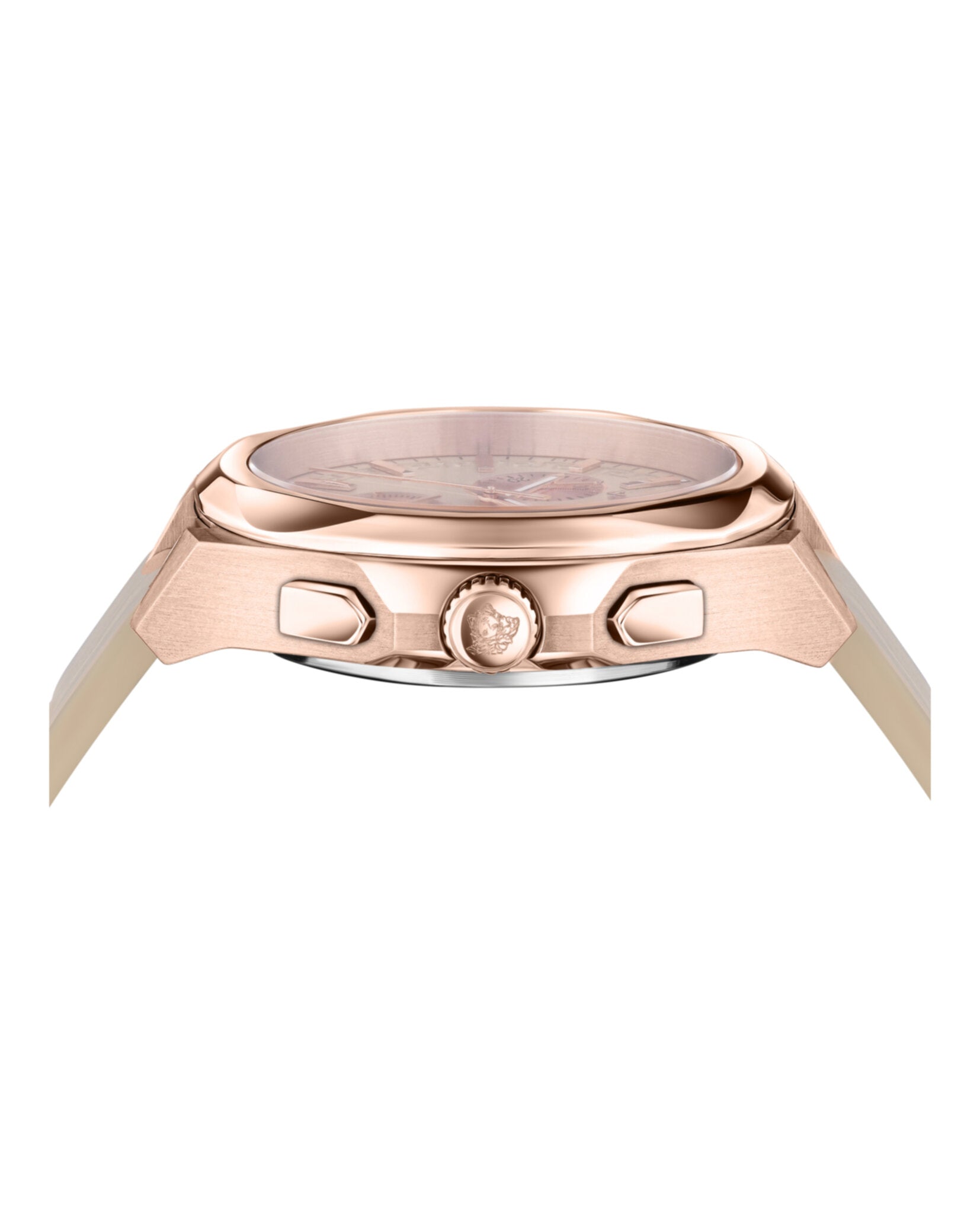 Versace Medusa Chrono Leather Watch Watches - Tophatter Daily Deals