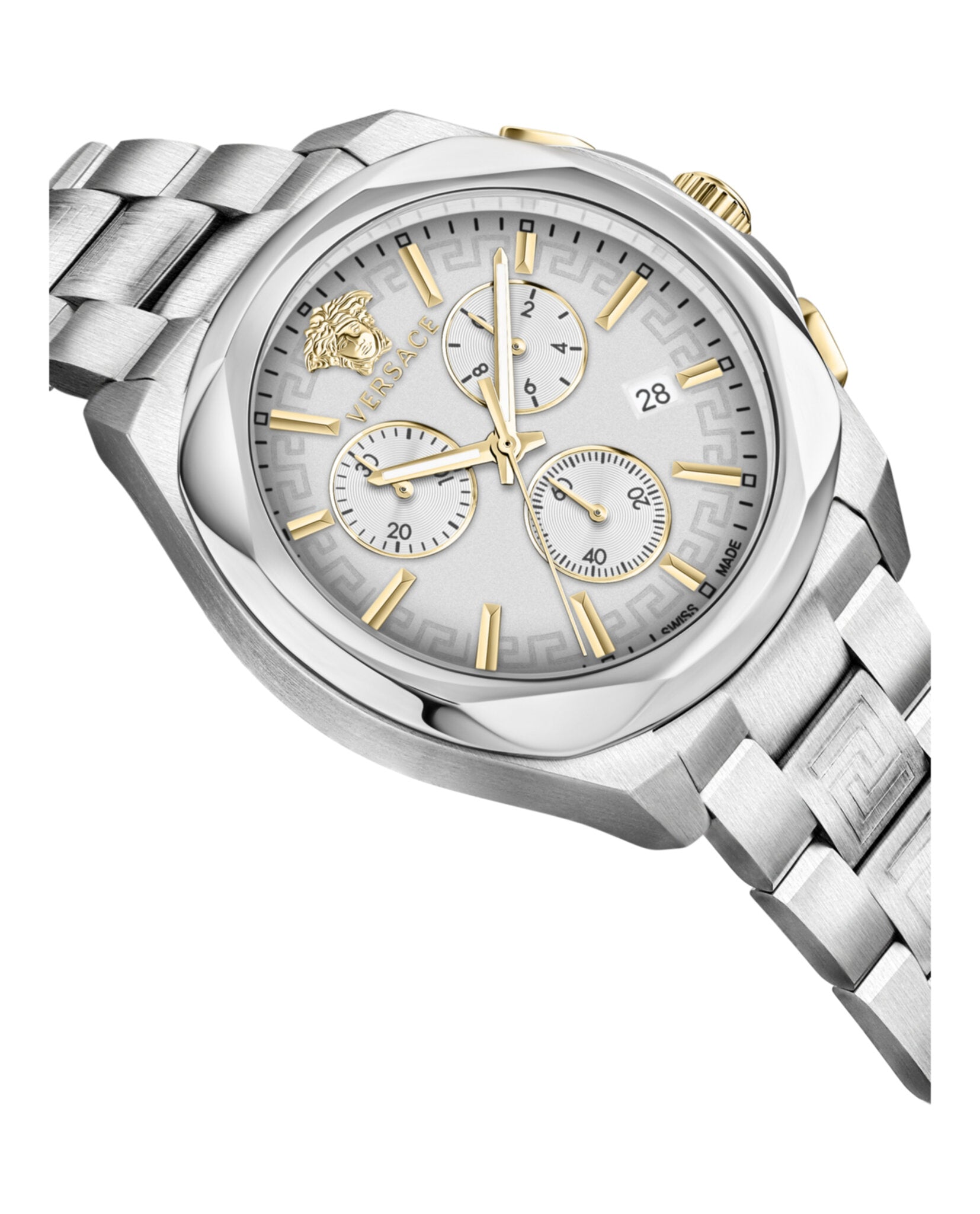 Versace Medusa Chrono Bracelet Watch Watches - Tophatter Daily Deals