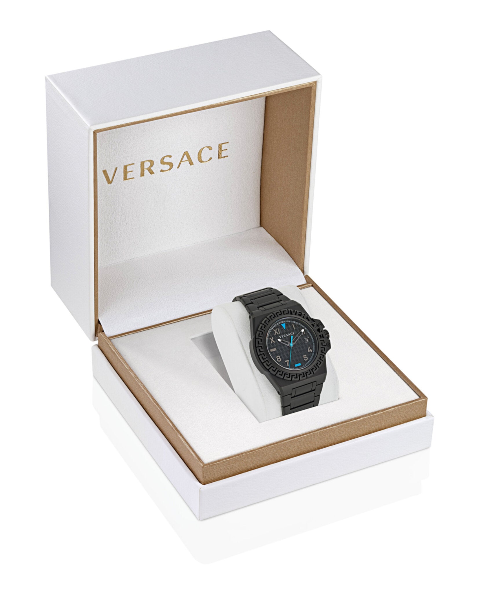 Versace Greca Reaction Bracelet Watch Watches - Tophatter Daily Deals