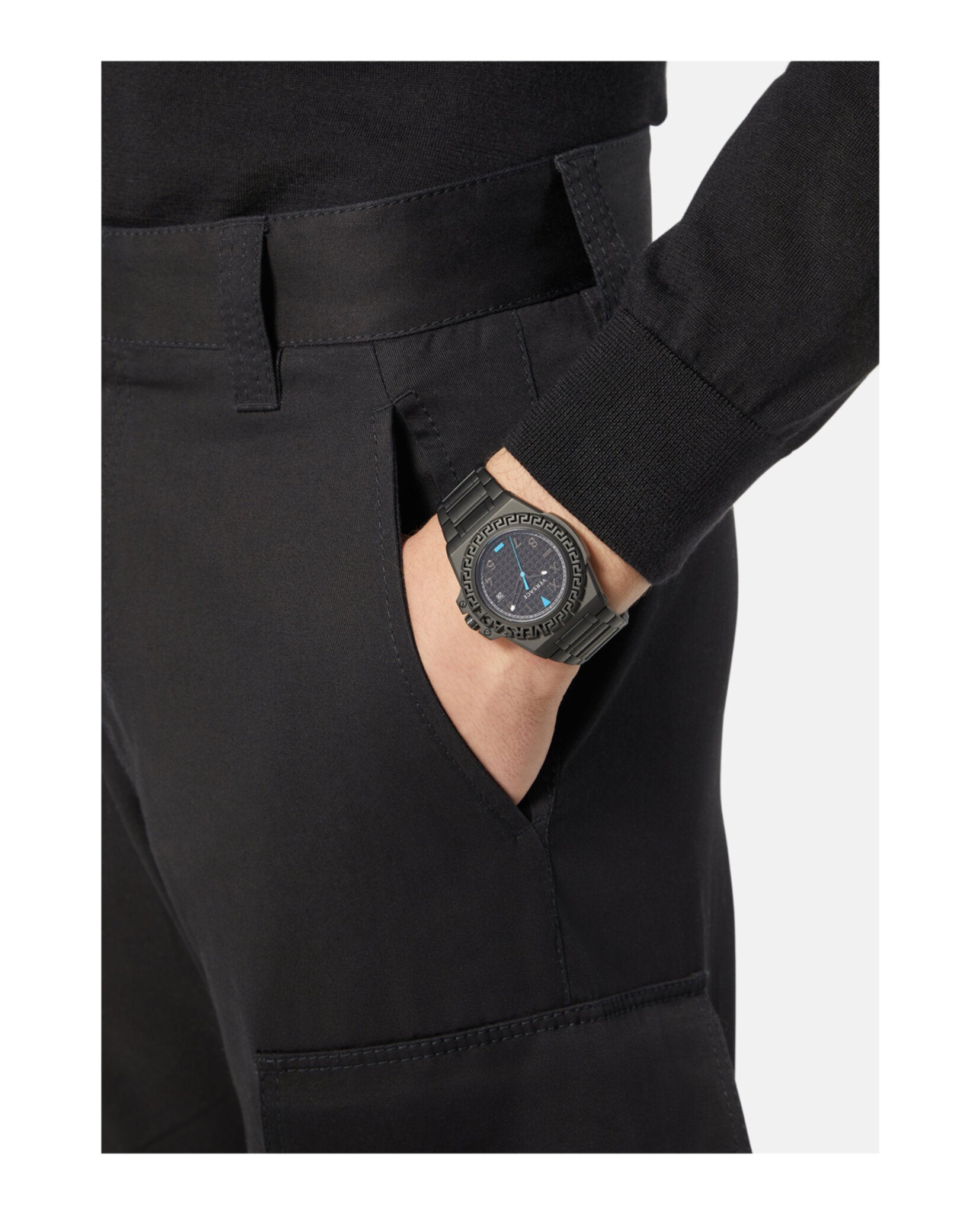 Versace Greca Reaction Bracelet Watch Watches - Tophatter Daily Deals