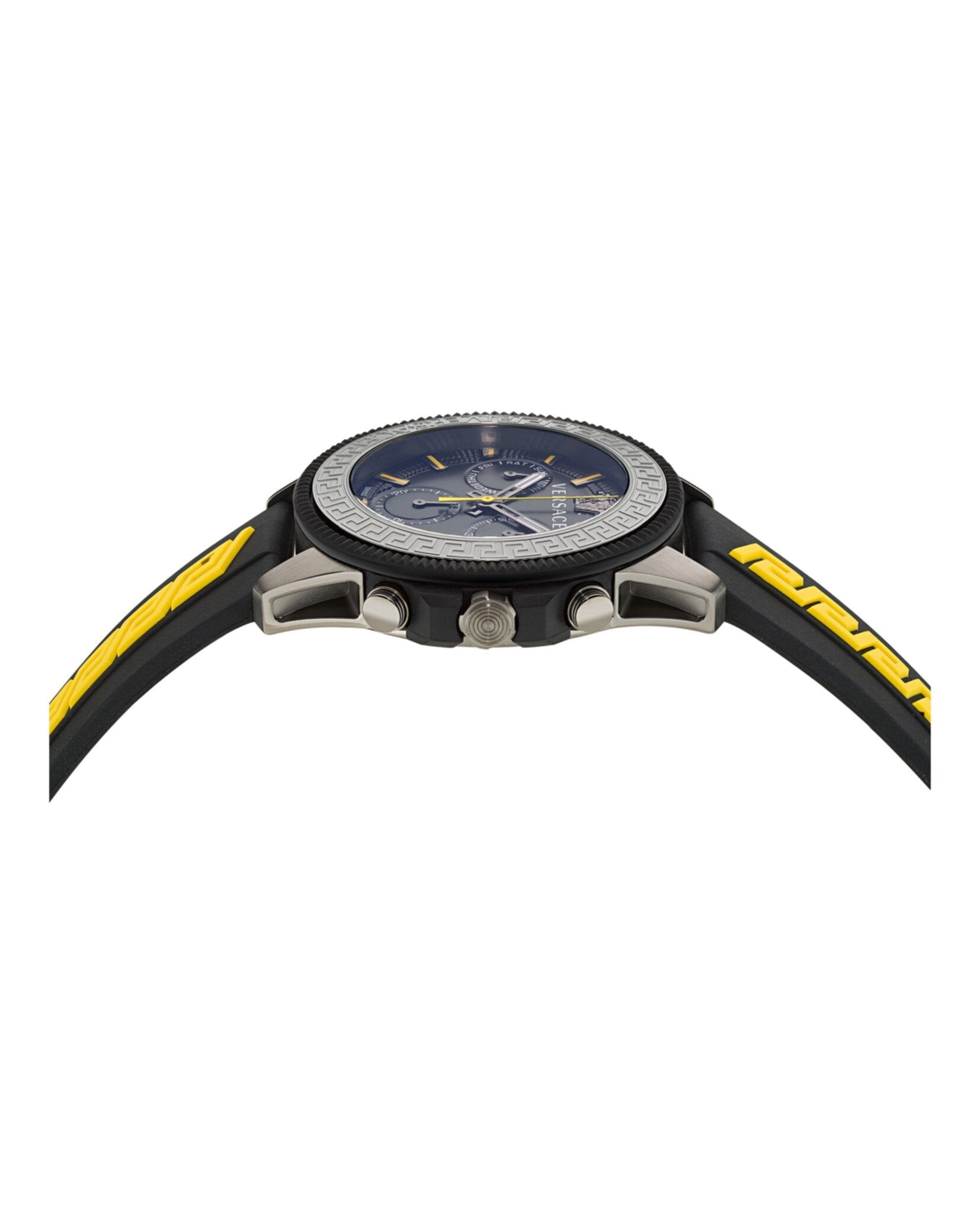 Versace Greca Action Chrono Silicone Watch Watches - Tophatter Daily Deals