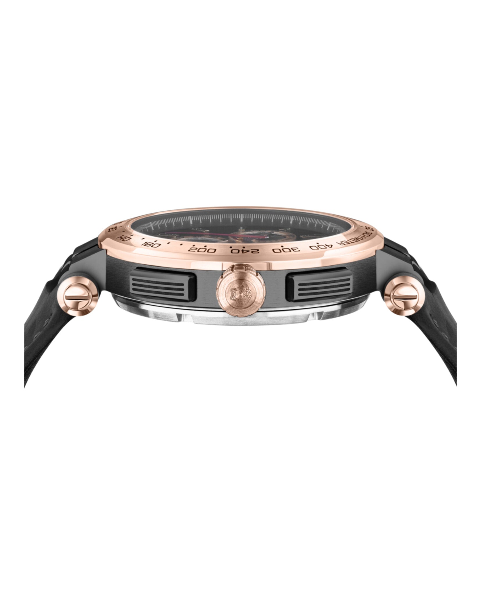 Versace Aion Chrono Leather Watch Watches - Tophatter Daily Deals