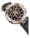 Versace Aion Chrono Leather Watch Watches - Tophatter Daily Deals
