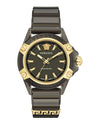 Versace Icon Active Silicone Watch Black Watches - Tophatter Daily Deals