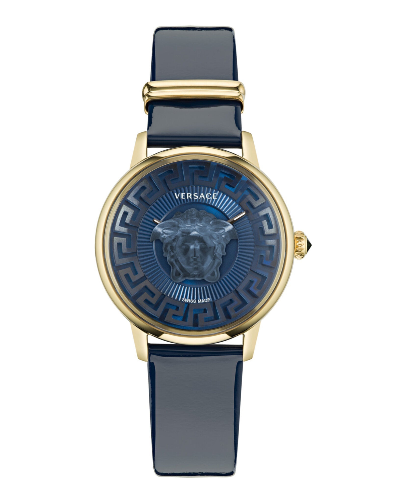 Versace Medusa Alchemy Leather Strap Gold Bags - Tophatter Daily Deals