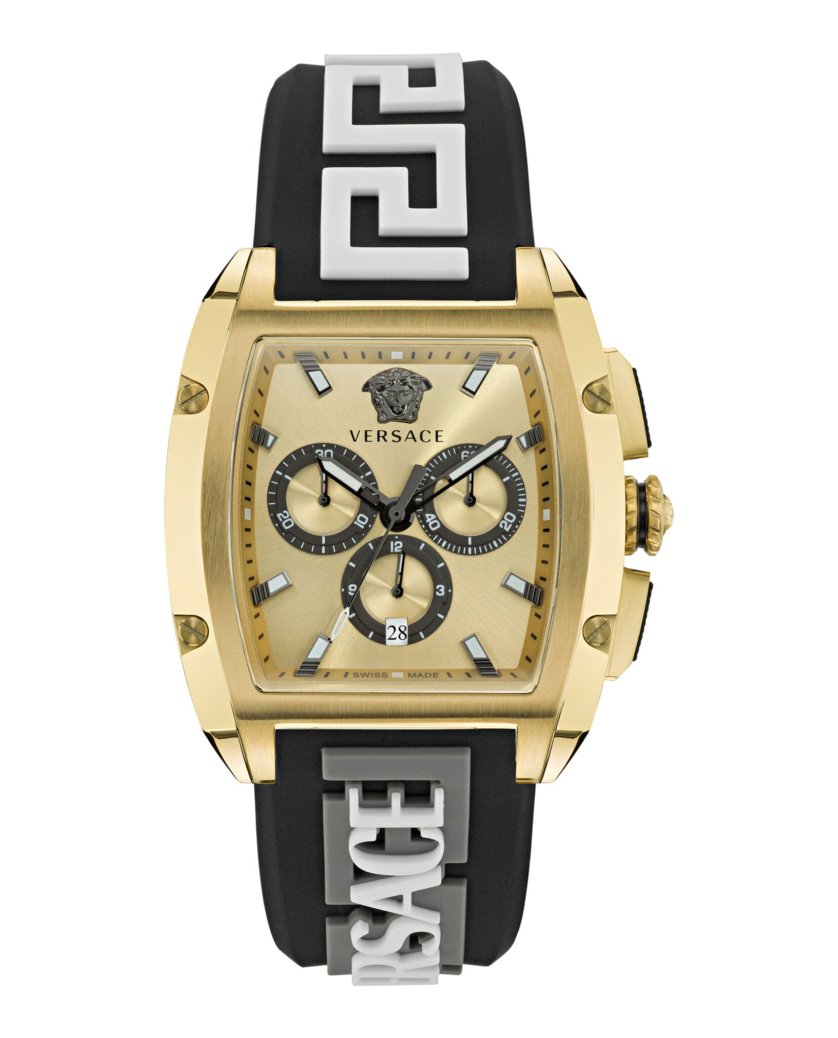 Versace Dominus Chronograph Watch Gold Watches - Tophatter Daily Deals