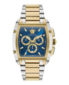 Versace Dominus Chronograph Watch Two Tone Watches - Tophatter Daily Deals