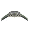 Versace Greca Dome Chrono Leather Watch Watches - Tophatter Daily Deals