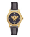 Versace Medusa Deco Leather Watch Gold Watches - Tophatter Daily Deals