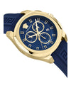 Versace Geo Chrono Silicone Watch Watches - Tophatter Daily Deals