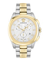 Versace Geo Chrono Bracelet Watch Two Tone Watches - Tophatter Daily Deals