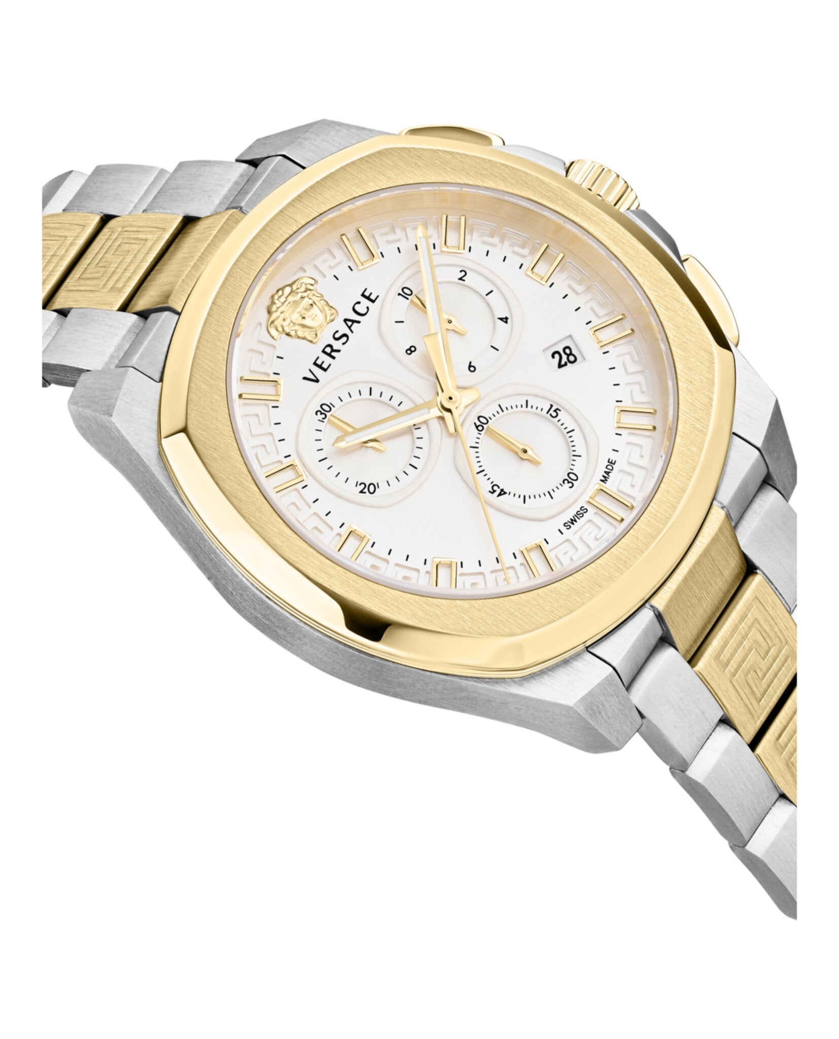 Versace Geo Chrono Bracelet Watch Watches - Tophatter Daily Deals