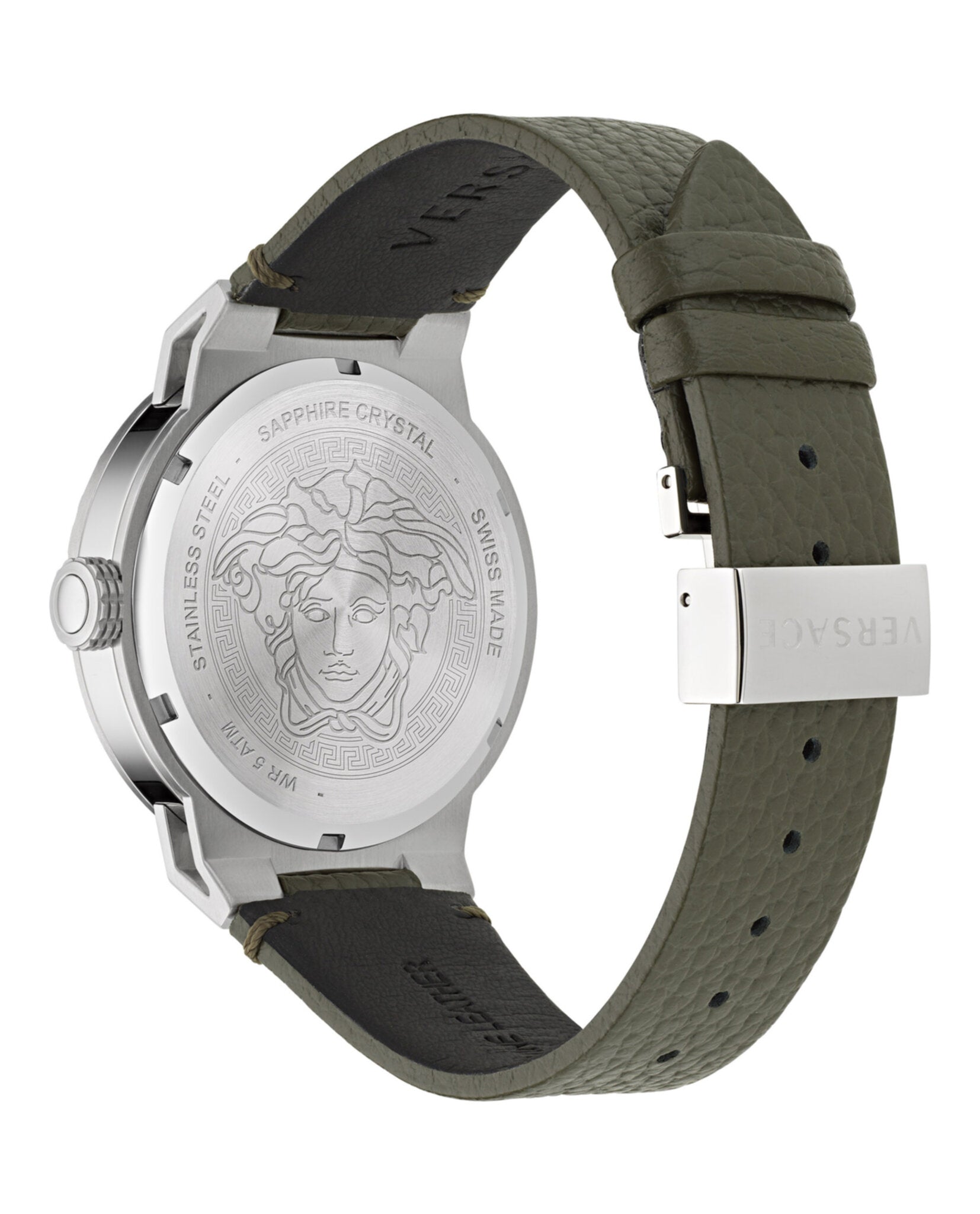 Versace Medusa Infinite Leather Watch Watches - Tophatter Daily Deals