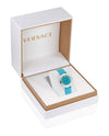Versace Greca Flourish Leather Watch Watches - Tophatter Daily Deals