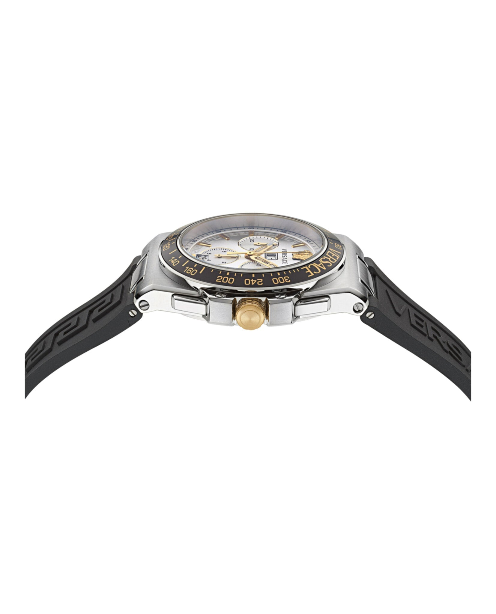 Versace Greca Extreme Chrono Silicone Watch Watches - Tophatter Daily Deals