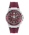 Versace Greca Extreme Chrono Silicone Watch Stainless Steel Watches - Tophatter Daily Deals