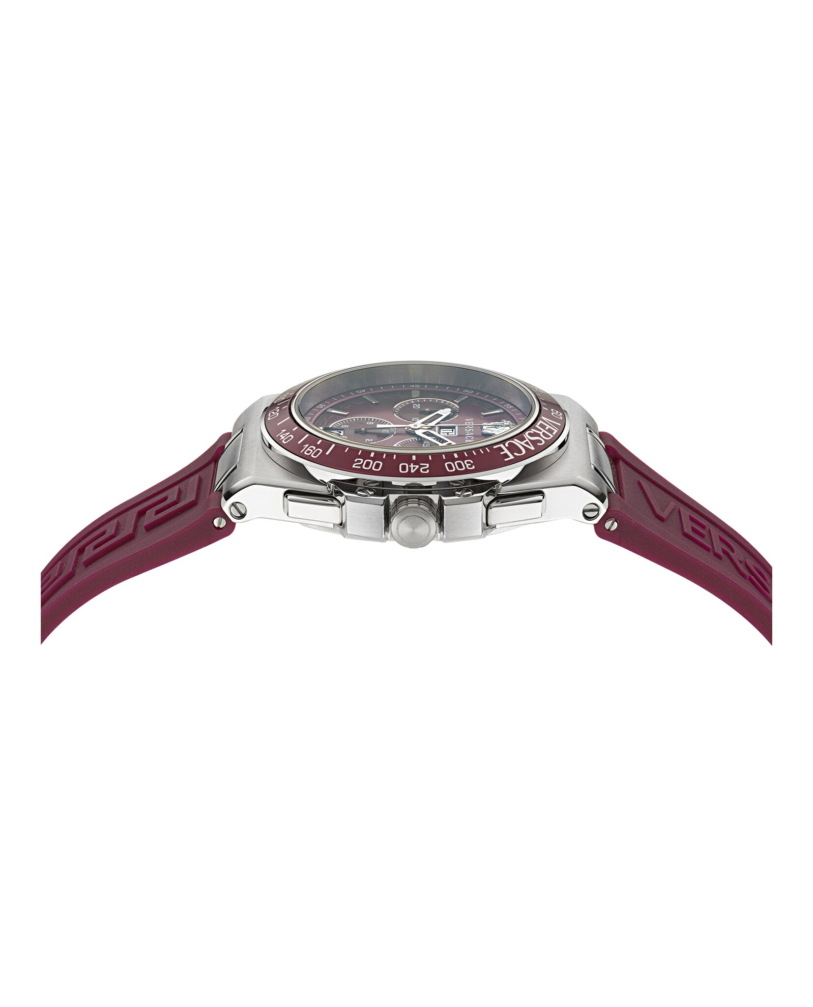 Versace Greca Extreme Chrono Silicone Watch Watches - Tophatter Daily Deals