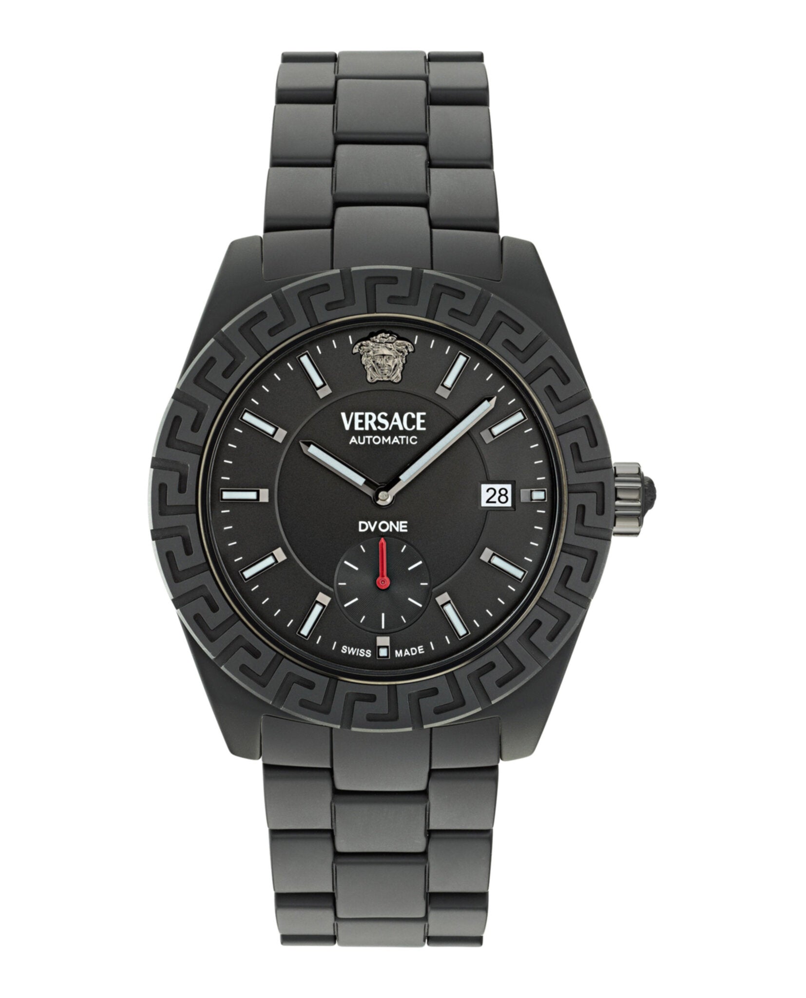 Versace DV One Automatic Watch Black Watches - Tophatter Daily Deals