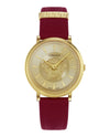 Versace V-Circle Medusa Strap Watch Gold Watches - Tophatter Daily Deals
