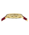Versace V-Circle Medusa Strap Watch Watches - Tophatter Daily Deals